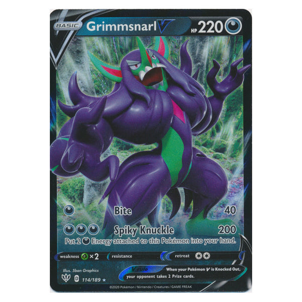 Grimmsnarl V : DARKNESS ABLAZE - 114/189