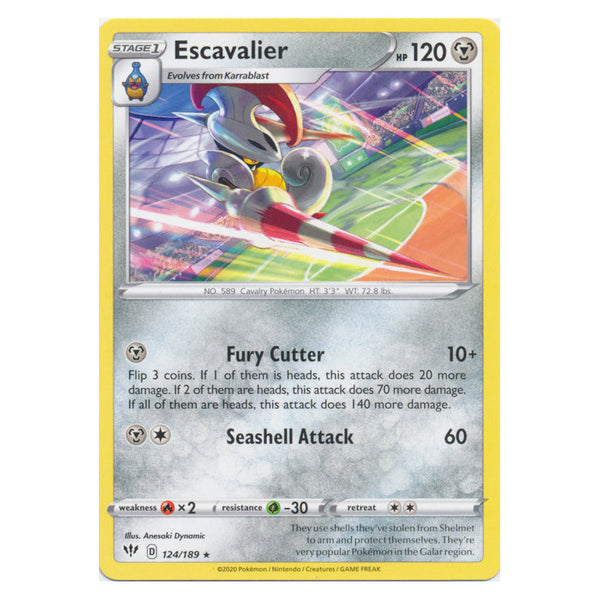 Escavalier : DARKNESS ABLAZE - 124/189