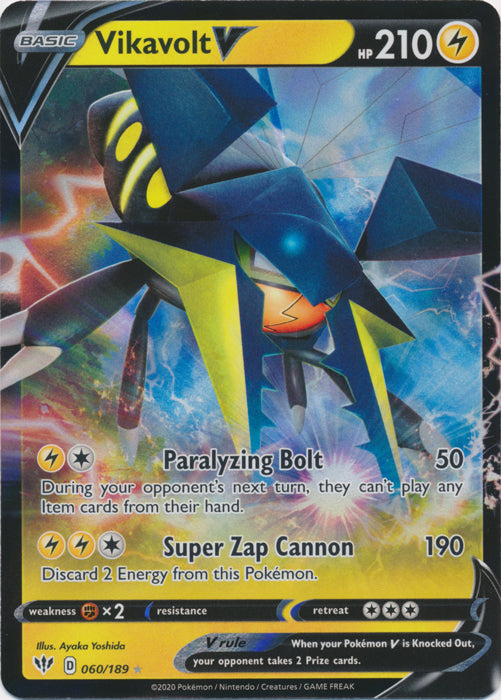 Vikavolt V : DARKNESS ABLAZE - 060/189 - Lockett Labs UK