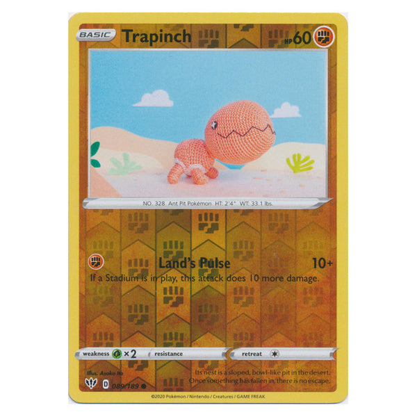Trapinch : DARKNESS ABLAZE (Reverse holo) - 089/189