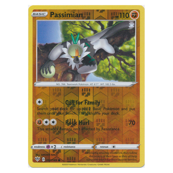 Passimian : DARKNESS ABLAZE (Reverse holo) - 097/189