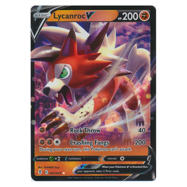 Lycanroc V : EVOLVING SKIES - 091/203