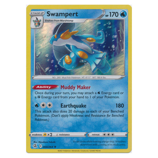 Swampert : FUSION STRIKE (Holo) - 064/264