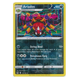 Ariados : LOST ORIGIN (Reverse holo) - 113/196