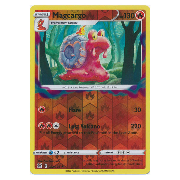 Magcargo : LOST ORIGIN (Reverse holo) - 022/196