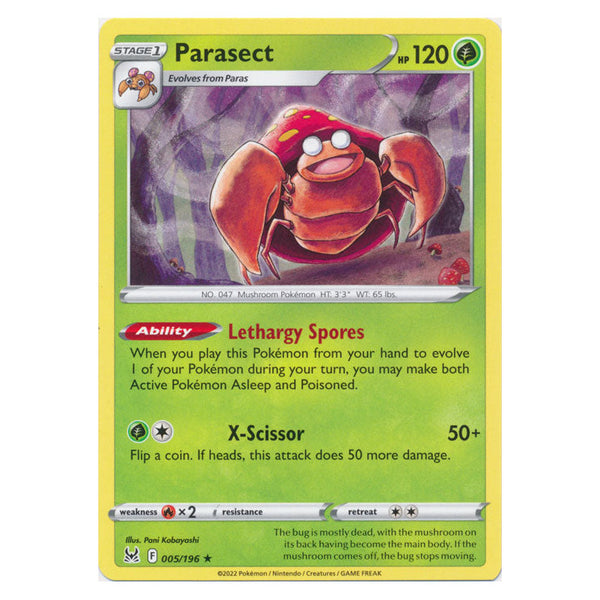 Parasect : LOST ORIGIN - 005/196
