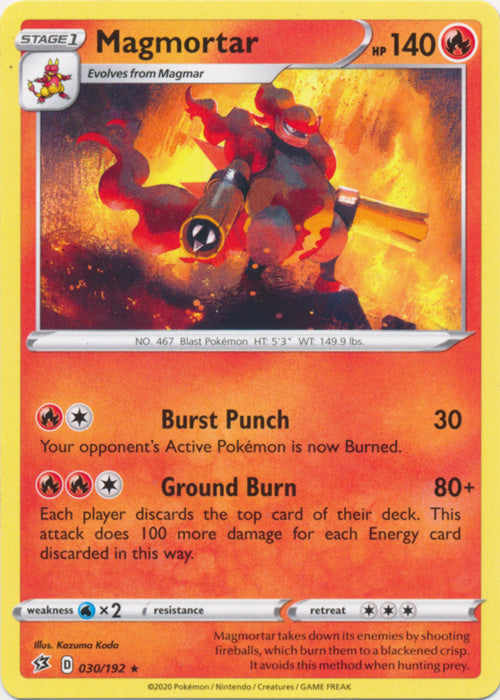 Magmortar : REBEL CLASH - 030/192 - Lockett Labs UK