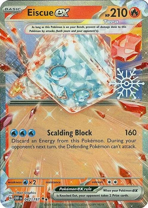 Eiscue ex : PROMO (Snowflake Stamp) (Sealed) - 042/197