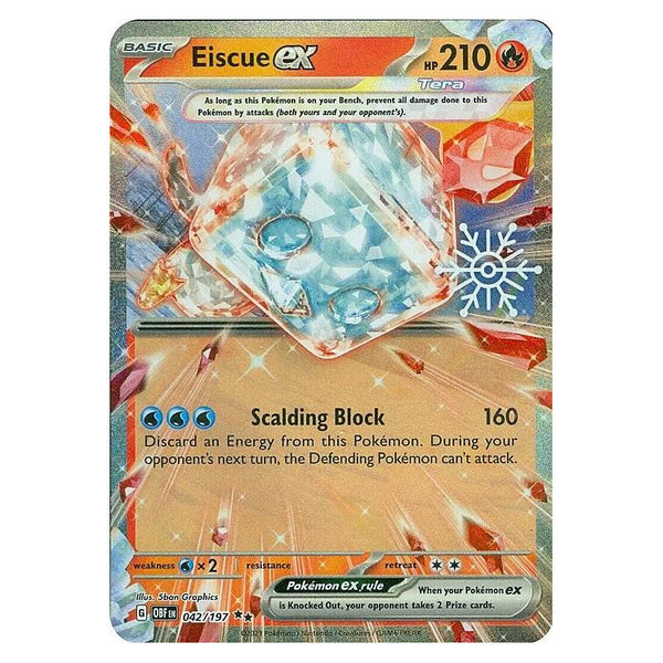 Eiscue ex : PROMO (Snowflake Stamp) (Sealed) - 042/197