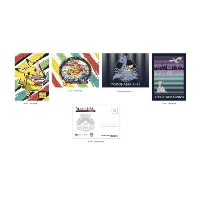 2023 Pokémon World Championships Postcards - Lockett Labs UK