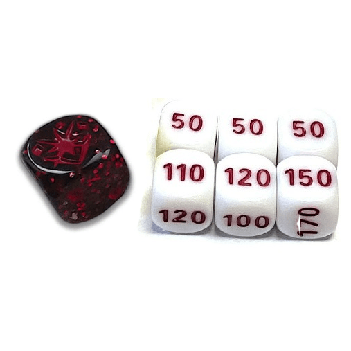 Celebrations set of 6 Plus Bonus Astral Radiance Die