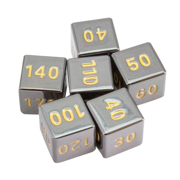Celebrations Silver Metal Dice