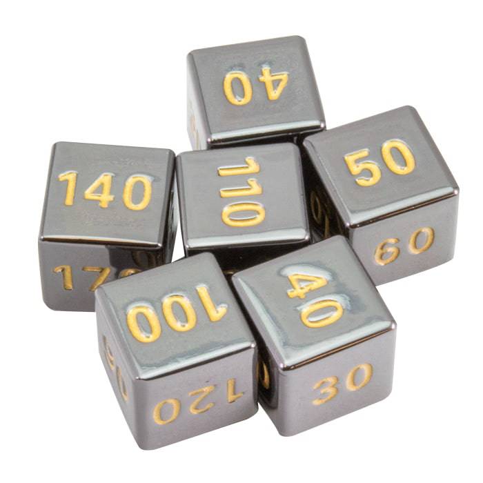 Celebrations Silver Metal Dice