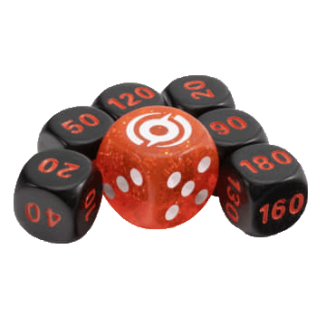 Champion's Path Dice set of 6 Plus Bonus Die - Lockett Labs UK