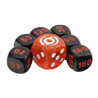 Champion's Path Dice set of 6 Plus Bonus Die