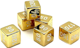 Charizard Ultra Premium Metal Gold Dice - Lockett Labs UK