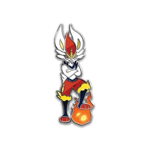 Crown Zenith Cinderace Pin Badge