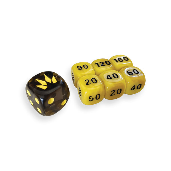 Crown Zenith Dice set of 6 Plus Bonus Die