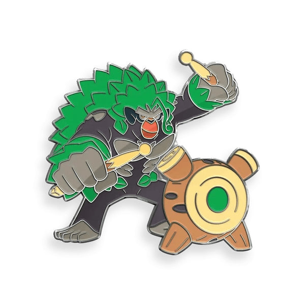 Crown Zenith Rillaboom Pin Badge