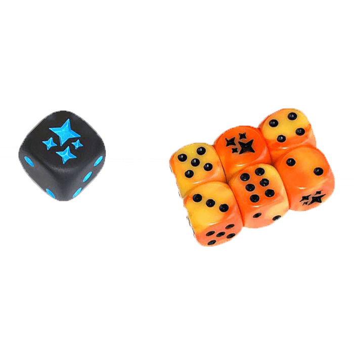 Hidden Fates Dice set of 6 Plus Bonus Die