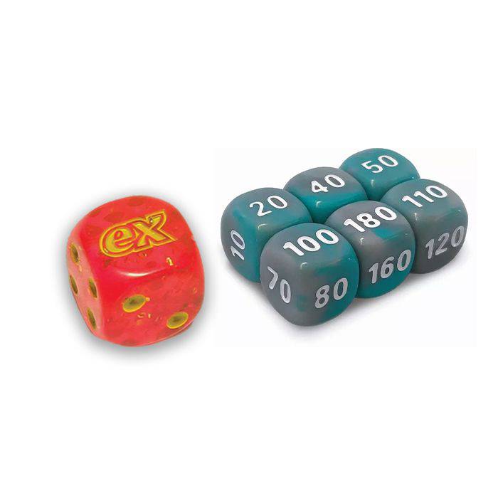 Koraidon Dice Set of 6 Plus Bonus Die