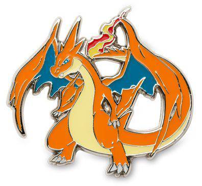 Mega Charizard Y Pin Badge