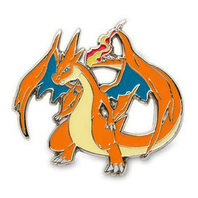 Mega Charizard Y Pin Badge
