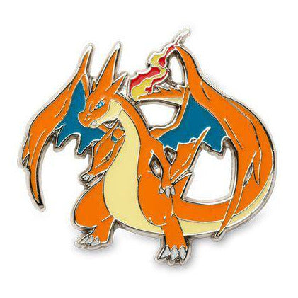 Mega Charizard Y Pin Badge