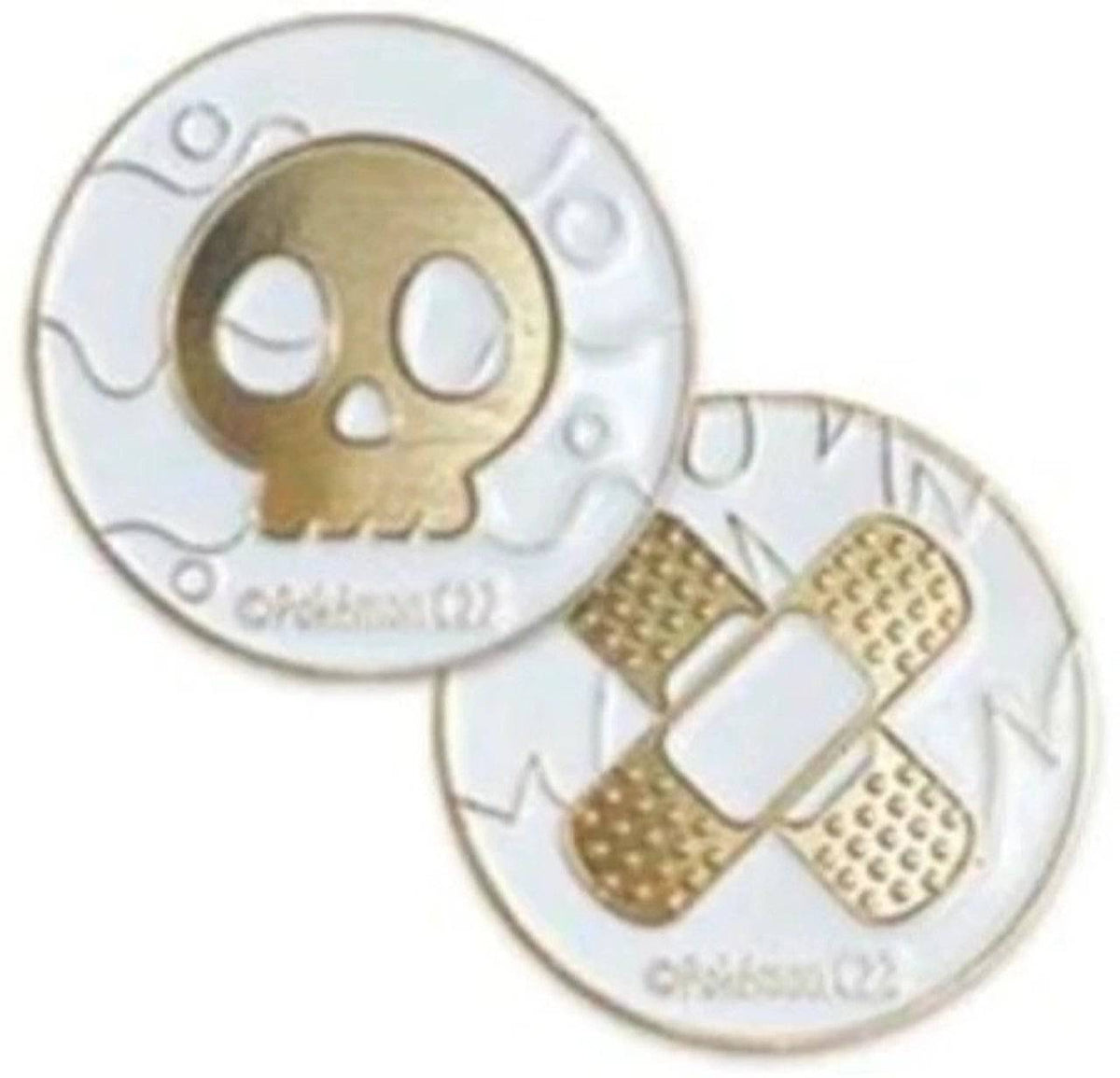 Metal Condition Counters - White/Gold - Lockett Labs UK