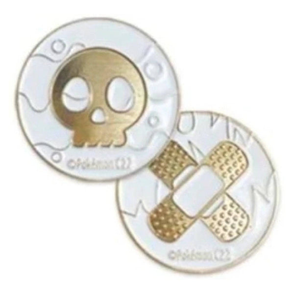 Metal Condition Counters - White/Gold