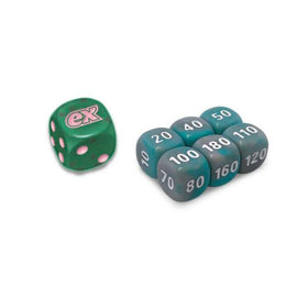 Paradox Rift Iron Valiant Dice Set of 6 Plus Bonus Die