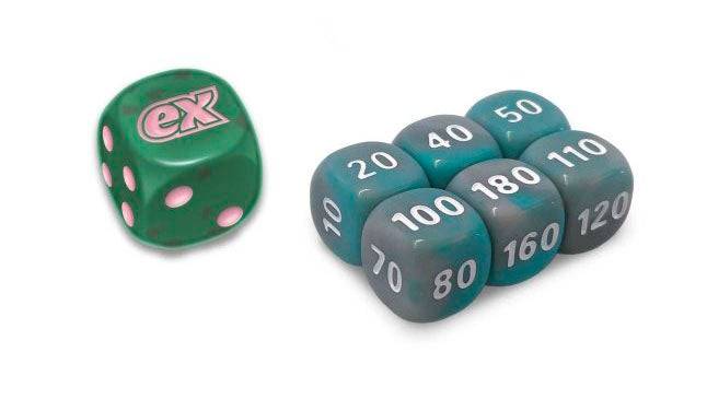 Paradox Rift Iron Valiant Dice Set of 6 Plus Bonus Die