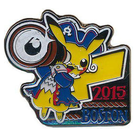 Pikachu 2015 Boston World Championships Pin Badge