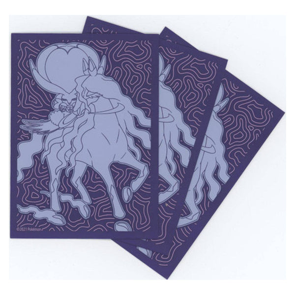 Pokemon : Chilling Reign Shadow Rider Calyrex Sleeves - (65ct)