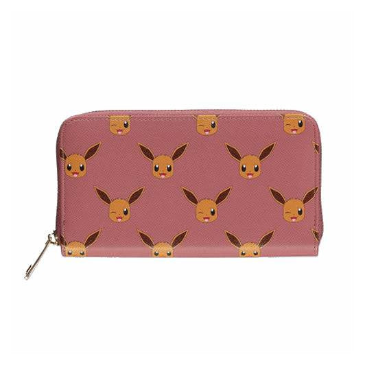 Pokemon : Eevee All Over Print Zip Around Wallet
