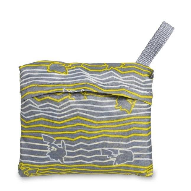 Pokémon Everyday Bags: Gray & Yellow Foldable Shopping Bag - Lockett Labs UK