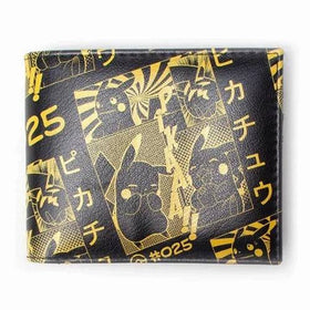 Pokemon : Pikachu Manga Bifold Wallet - Lockett Labs UK