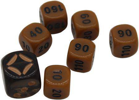 Shining Fates Dice set of 6 Plus Bonus Die - Lockett Labs UK