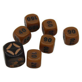 Shining Fates Dice set of 6 Plus Bonus Die