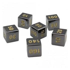 Zamazenta V Black Metal Dice