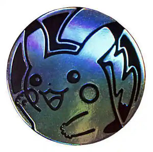 Waving Pikachu (Silver rainbow foil)