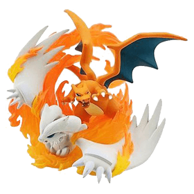 Reshiram & Charizard GX Collectible Figure