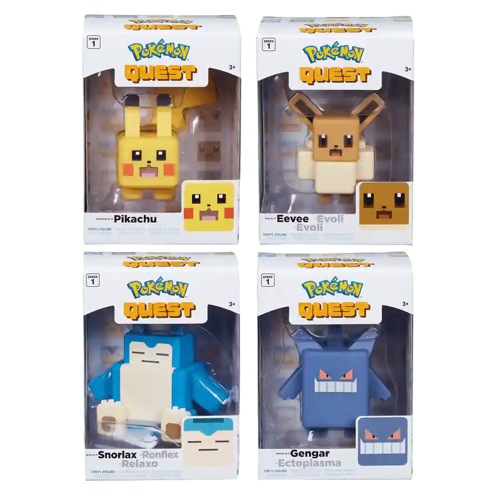 Pokémon Quest 4" Vinyl Figurines - Lockett Labs UK