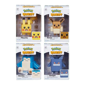 Pokémon Quest 4" Vinyl Figurines