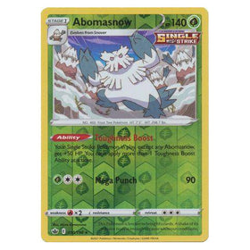 Abomasnow : CHILLING REIGN (Reverse holo) - 010/198