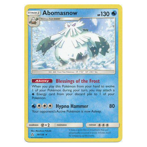 Abomasnow : ULTRA PRISM - 38/156