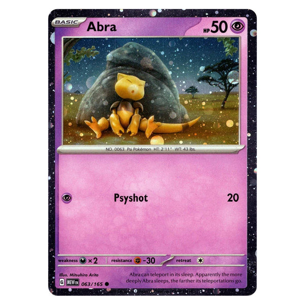 Abra : PROMO (Holo) - 063/165