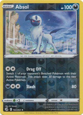 Absol : FUSION STRIKE (Reverse holo) - 164/264 - Lockett Labs UK