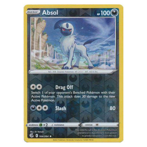Absol : FUSION STRIKE (Reverse holo) - 164/264