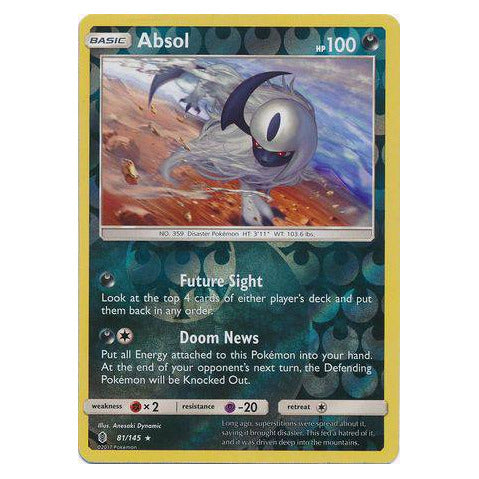 Absol : GUARDIANS RISING (Reverse holo) - 81/145